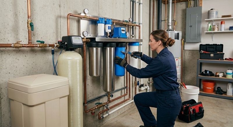 Water Filtration Installation in Monmouth County, NJ